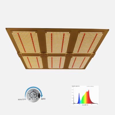 China Dimable HONDO 600W Greenhouse Lighting Indoor Panel UV IR Greenhouse Full Spectrum Led Plant Lamp Led Grow Lights for sale