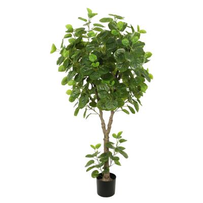 China Contemporary Artificial Plants Fiddle Leaf Artificial Plants Potted Indoor Potted Plant for sale