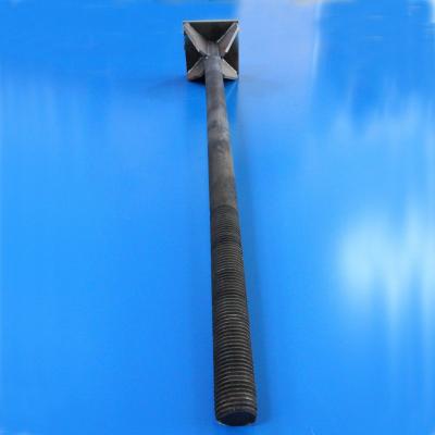 China Steel Anchor Bolt Plate Pattern Customized Welded Anchor Bolt Can Be Needed Very Strong Steel Anchor Bolt Customized Basic for sale