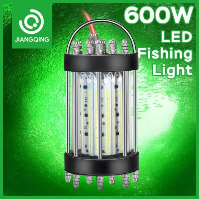 China Fishing Light 600W Submersible Underwater Green Led Fishing Light For Salmon Fish Farms for sale