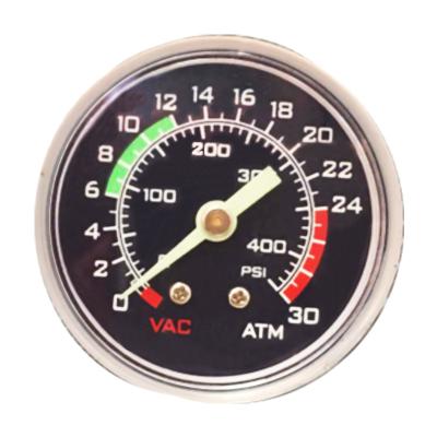 China Dial Size 40mm Medical Pressure Gauge 30ATM/400PSI For Medical Device 1.5inch (40mm) Balloon Inflator for sale