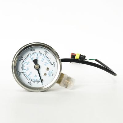 China 50mm 2inch SS CNG Pressure Gauge Start Sensor External CNG Pressure Gauge For Car 400bar and 6000psi CNG for sale