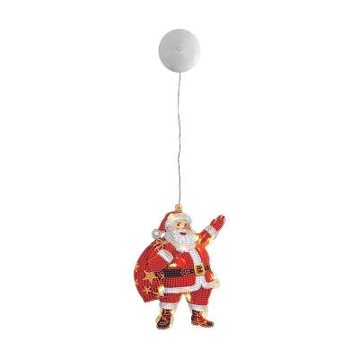 China New Design Christmas Tree Light Diamond Painting LED Santa Christmas Lights Classic/Postmodern Room Decor Modeling Light for sale