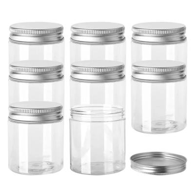 China 2021 new arrivals cosmetic plastic container empty skin care packaging cosmetic jars large capacity container 500ml for sale