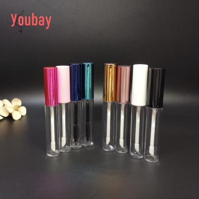 China Cosmetic Packaging 10ml Eyeliner Mascara Empty Eyelash Packaging Brush 10ml Wand Tubes Plastic Bottle for sale