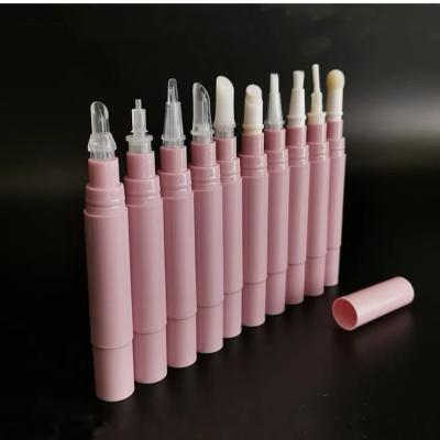 China New 5ml Cap Lip Gloss Nail Twist Nail Twist Pen Lip Gloss Tender Empty Tube Cosmetic Packaging Oil Twist Pen Lip Gloss Cosmetic for sale