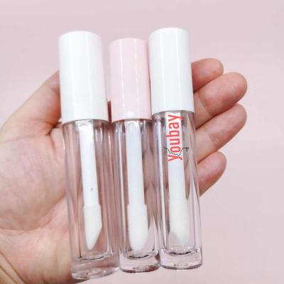 China Youbay Wholesale Luxury Custom Plastic Lip Gloss Tube Packaging Lip Gloss Tube With Brush for sale