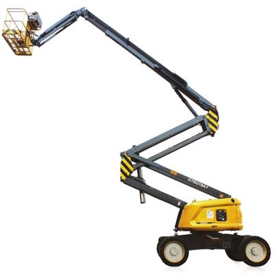 China Hotel Hotels Electric Aerial Work Platform Articulated Boom Lift Towable Telescopic Articulated Boom Lift For Sale for sale