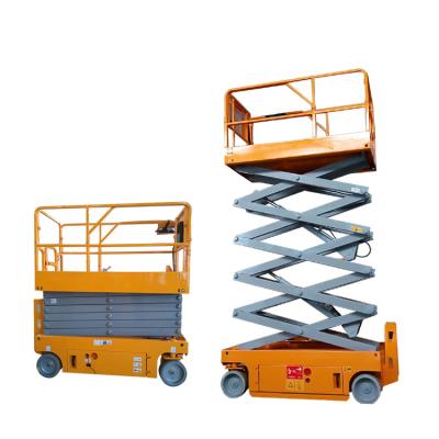 China 6m 500kg Loading Capacity Scissor Lift Platform Price 1705*760mm 1705*760mm for sale