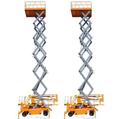 China Indoor or Outdoor Design Mini Electric Scissor Lift Platform Indoor or Outdoor Aerial Work New for Lifting for sale