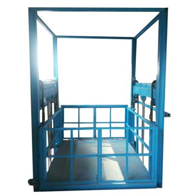 China CE Certificate Explosion Proof Explosion Proof Electric Construction Hydraulic Goods Lifts For Warehouse for sale