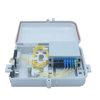 China FTTH FTTxFTTB network ftth box 16 port optical distribution box ip65 for sale