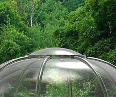 China Roofing For Dome House Igloo Dome House Cover Custom Competitive-Rated Large Fashional PC Polycarbonate Dome House Prefab Clear Igloo Dome House for sale