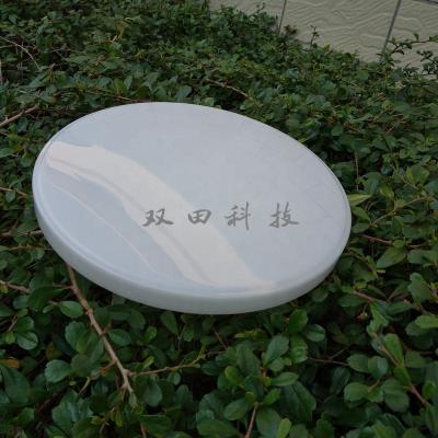 China Other Factory-supplied round LED light cover, vacuum forming plastic lampshade, ivory acrylic lampshade for sale