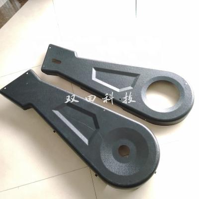 China Safety protection gym bicycle shell/plastic cover, exercise bike plastic spare parts, thick vacuum forming plastic products for sale