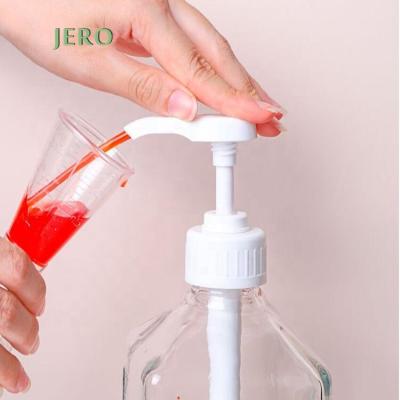 China Non Spill Liquid Beverage Dispenser Pump Dispenser Pump 30ml Syrup Dispenser Pump Eco - Friendly Wholesale for sale