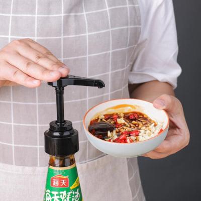 China Non Spill Wholesale PP Food Grade Sugar Syrup Pump Stand Syrup Pump Anti-Drop 38/410 Coffee Syrup Pump for sale