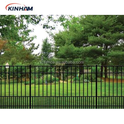 China Easily Assembled Cheap Fence New Design Wrought Iron Panel/Ornamental Fence Aluminum Metal Picket for sale