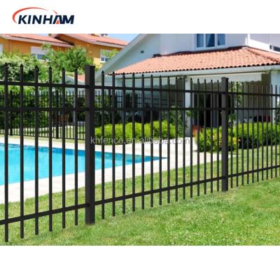 China Easily Assembled No Dig 35 x 35 Metal Coated Square Aluminum Fence Posts Heavy Duty for sale