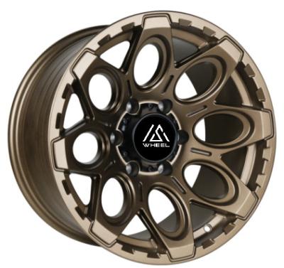 China Off Road Wheel Rims Morning Star 2022 Wheel Rims Model 8004 Rines Rines Rodas 4X4 Design Off Road Alloy New 3 Years Mesh Design Customized -10-15MM for sale