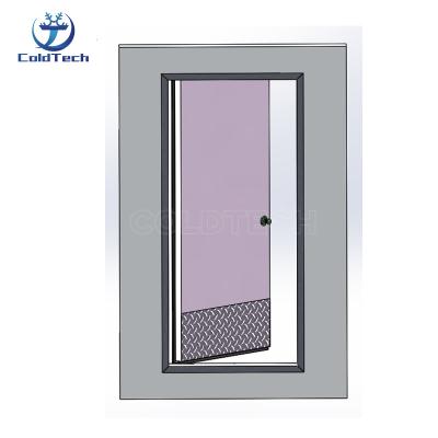 China waterproof aluminum frame hinged fridge door for sale cold storage warehouse doors for sale