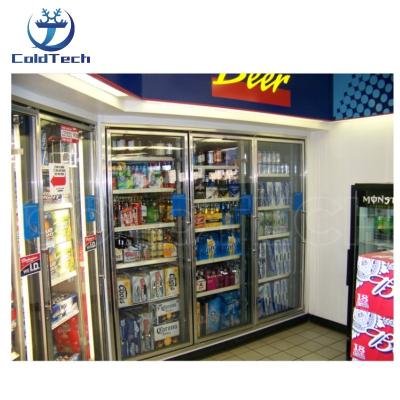 China 32f for beer and store drinks; -4f For Store Meat Walk In Cooler Walk In Refrigerators And Freezers 220v110v Energy Saving 100-240V Refrigeration for sale