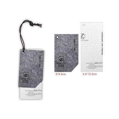 China Factory Wholesale Luxury Cardboard Viable Custom Design Printing Paper Swing Hanging Tag With Rope / Twine , Custom Wedding Thank You Car for sale