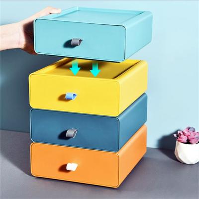 China Storage Box Modern Office Drawer Case Large Capacity Organizing Desk Shelves Rack Cabinet for sale