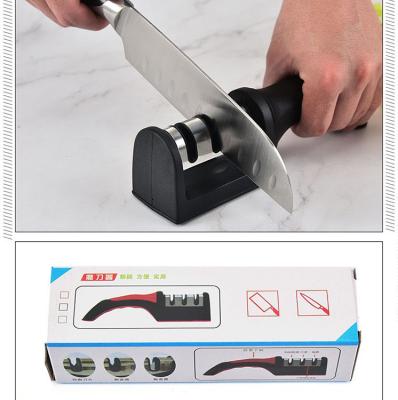 China Disposable Professional High Quality Plastic Picosecond Handle Kitchen Knife Sharpener Kitchen Tool for sale