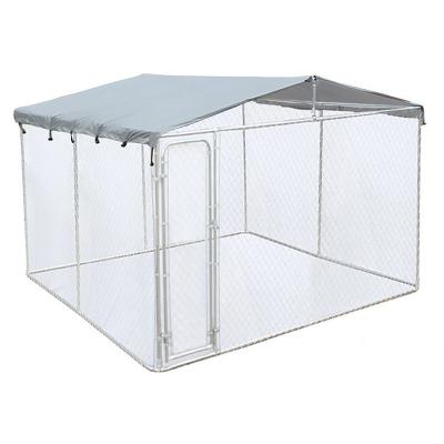 China Large Windproof Carriers Houses Metal Iron Drop Shipping Kennel Pet Cage For Sale for sale