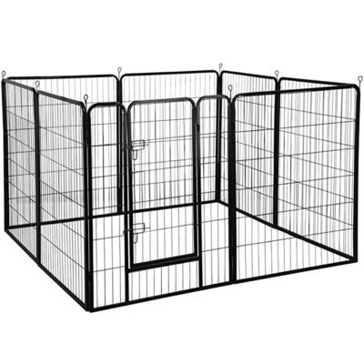 China Farms Manufacturer Wholesale Dog Cage Diy Outdoor High Quality Foldable Dog Runs Cage for sale