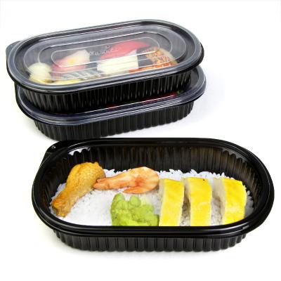 China BPA Free 750ml PP Lunch Box Disposable Takeaway Plastic Food Container for sale