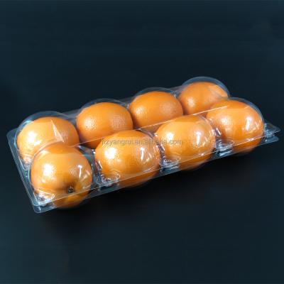 China Disposable Disposable Plastic Fruit Packaging / Eco - Friendly Plastic Clamshell Fruit Clamshell 3000g for sale