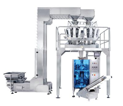 China Multi-function One Multihead Weigher Mixing Weighing Packaging System for Weighing Packaging Mixing Products for sale