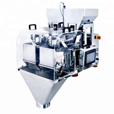 Chine 2 Head Linear Weigher Automated Powder Packing Machine,can,coffee Weighing Machine Automatic Hot Product 2020 à vendre