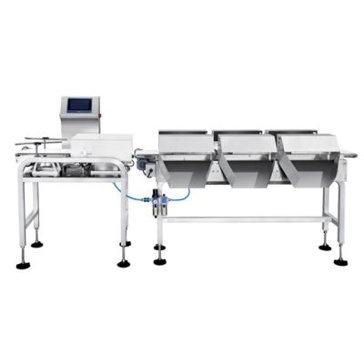 China food package conveyor online multi-level Check Weigher for weighing and sorting materials in agricultural en venta