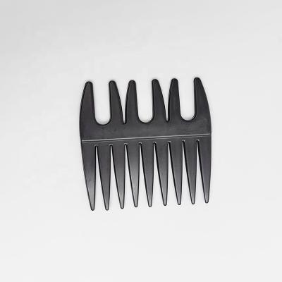 China Professional Salon Tools Black Comb Slicked-back Comb 3 In 1 Fish Bone Shape Hair Extensions Detangling Styling Coloring Comb For Salon Hairdressers Clearing for sale