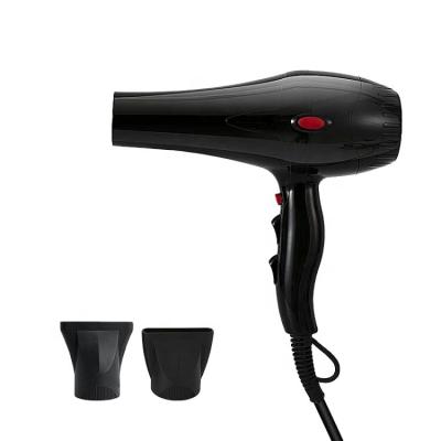 China Salon Hair Dryer 2000W Professional Mid Blow Ionic Negative Ion Dryer Low Noise For Fast Dry AC Motor With 2 Concentrator Nozzles for sale