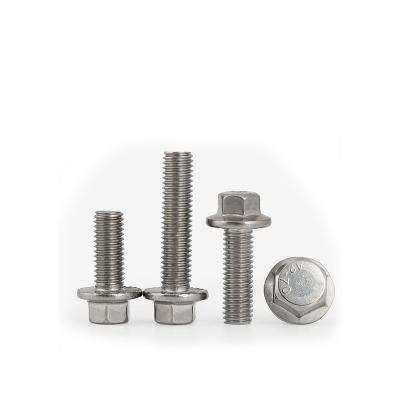 China Wholesale HEX Hexagon Flange Bolt And Nut Stainless Steel From China Factory Manufacture Factory Price for sale