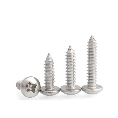 China Customize Chinese Manufacturer Steel DIN7981 ruspert coated Phillips pan head self tapping screw for sale