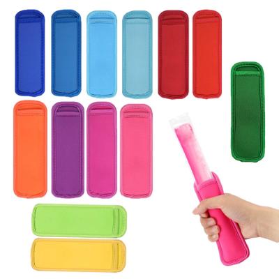 China Wholesale Waterproof Ice Pole Neoprene Ice Pole Sleeves Bag Ice Lolly Holder for sale