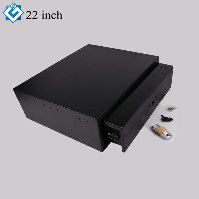 China Carbon Steel Factory Supply Hidden Fingerprint Password Cash Drawer Heavy Duty Electronic Coded Safe Box for sale