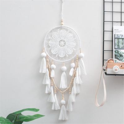 China Modern Handmade Dream Catcher Wind Rings Craft Gift Dreamcatcher Ornament Car Bedroom Home Hanging Decoration for sale