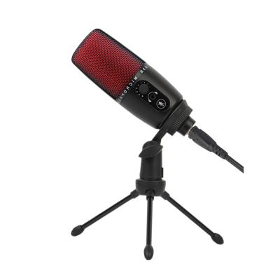 China Smart Condenser Mic Desktop Mode Noise Reduction USB Microphone Studio Microphone for sale