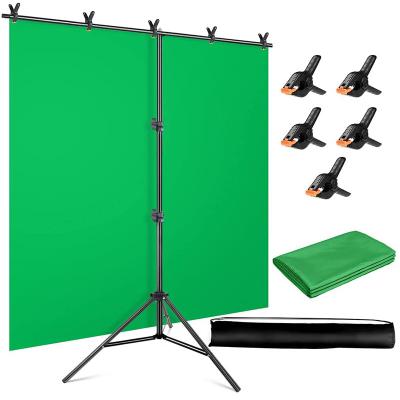 China Top Quality Studio Collapsible Logo Green Screen Custom Hot Selling Roll Up Green Screen for sale