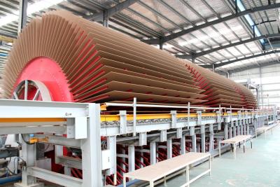 China Cadena de producción media del panel de fibras de madera de la densidad del MDF 100000CBM en venta