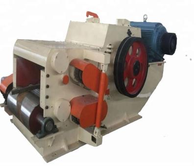 China PLC Control Belt Conveyor 500M3 / Hour Drum Wood Chipper for sale