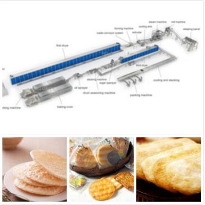 중국 강력한 음식 기술설계는 자동적인 밥 크래커 생산 라인을 계획합니다 판매용