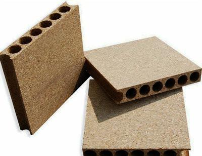 China E1 Hollow Core Bridge Tubular Particle Board Chipboard Door Core for sale