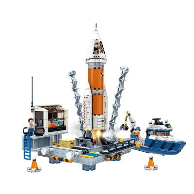 China Building Toy 2021 Atlantis Launch Center ABS Plastic Constituent Blocks Legoes Bricks Smart Toys GUDI 10804 Gifts for sale